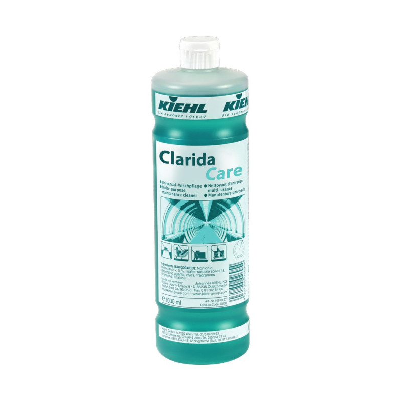 CLARIDA CARE KIEHL, 1 L, ÁPOLÓ TISZTÍTÓSZER