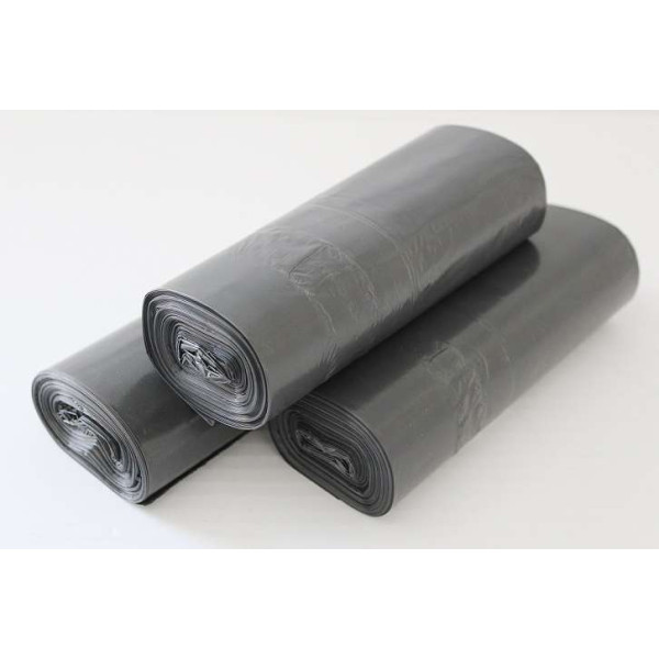 Hulladékgyűjtő zsák 10 db/tek 80*120  fekete