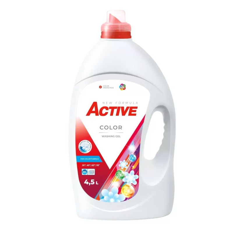 Active mosógél Color (90mosás) 4,5L