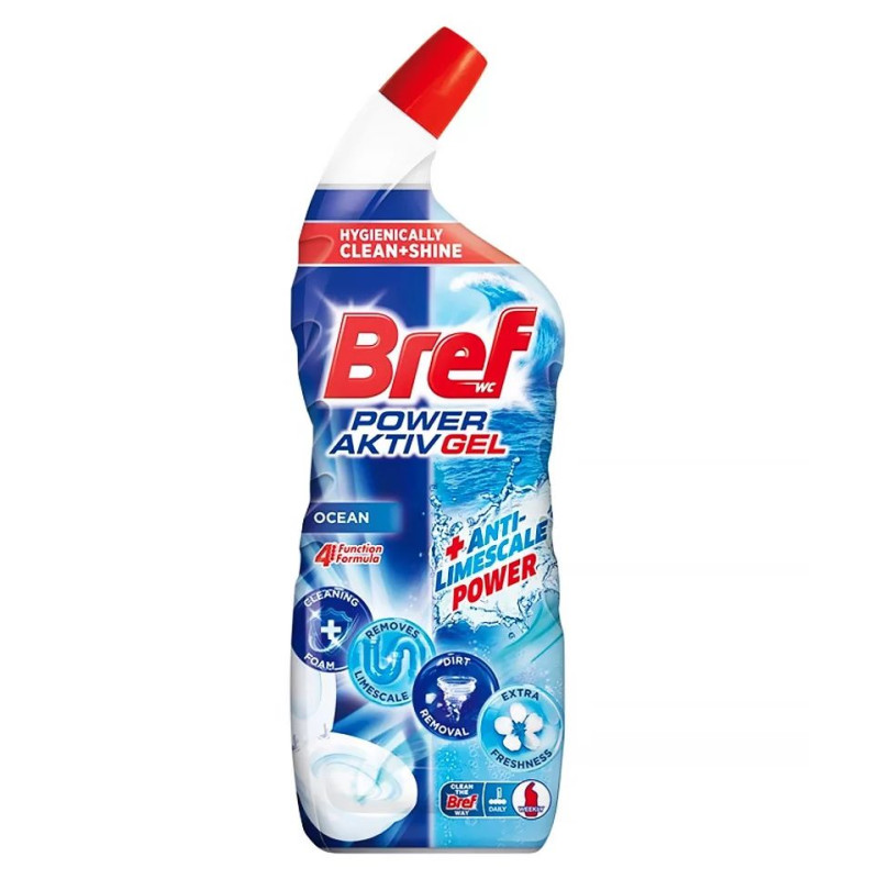 Bref Wc Tisztító 700ml 10Xeffect Ocean