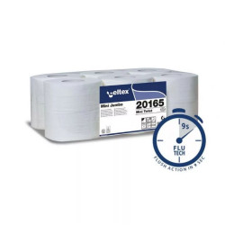 CELTEX MINI TOALETTPAPÍR 2 RÉTEG, CELLULÓZ, 160M, 12 TEKERCS/ZSUGOR