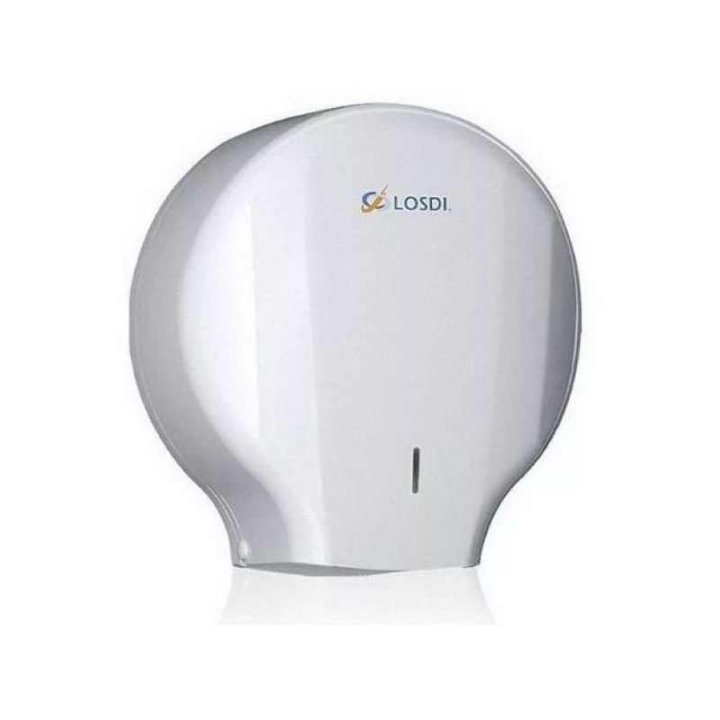 LOSDI MINI TOALETTPAPÍR ADAGOLÓ ABS FEHÉR