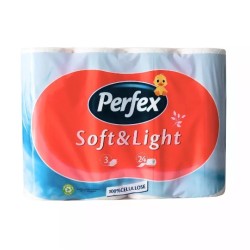 Perfex 3 rtg. 24 tekercses toalettpapír 