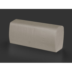 V hajtogatott kéztörlő papír 1 rétegű natúr (20*250lap)