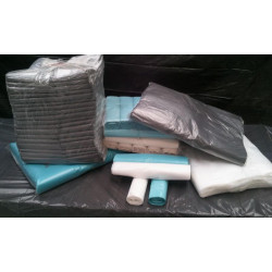 Hulladékgyűjtő zsák 10db/tek 70*110 kék