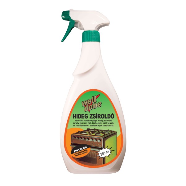 WELL DONE hideg zsíroldó 750 ml szórófejes
