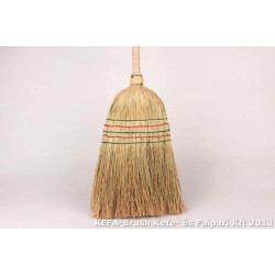 Háztartási cirokseprű 5 varrásos