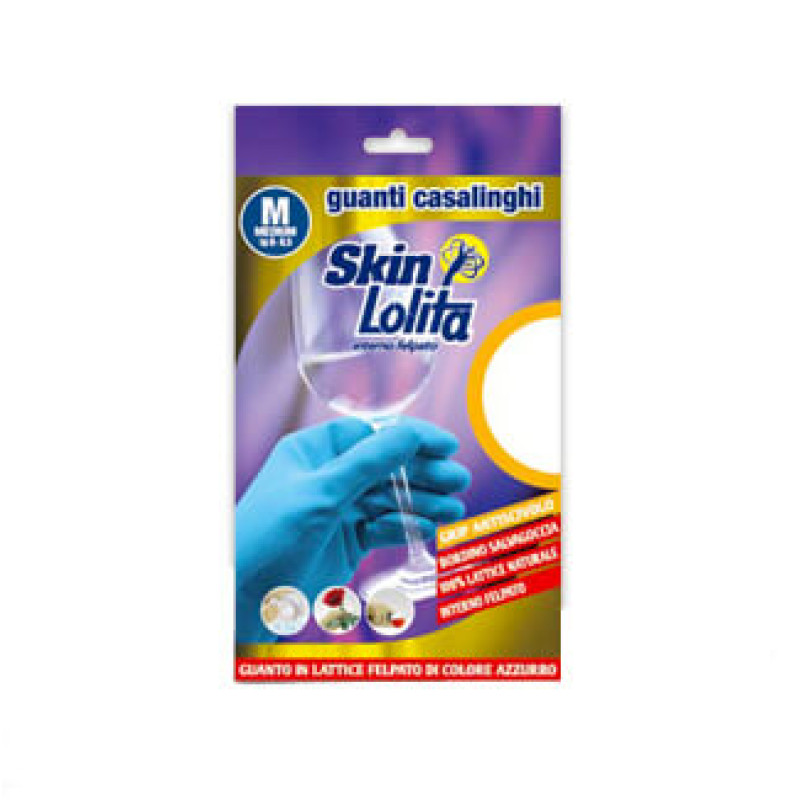 Háztartási gumikesztyű, (Berica Skin) "M"