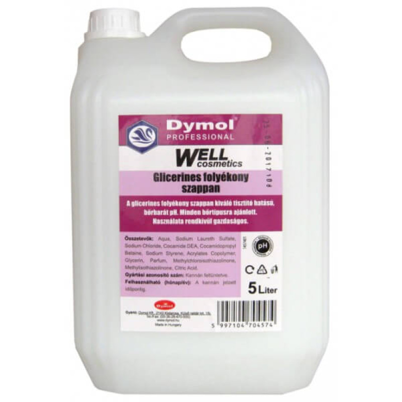 WELL krémszappan glicerin 5L