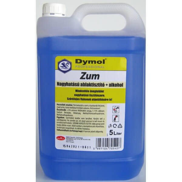 ZUM ablaktisztító + alkohol 5 L