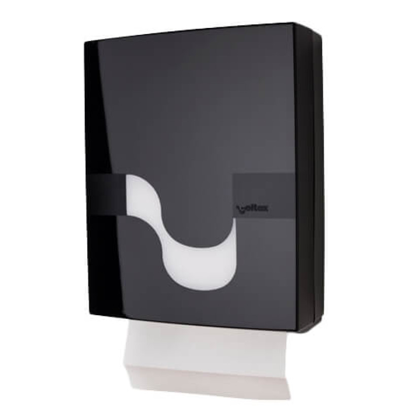 CELTEX Megamini hajtogatott kéztörlő afagoló, fekete