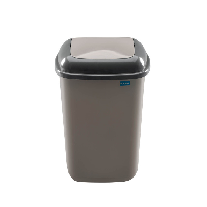 Billenő, rugós-fedeles szemetes, Mocca 28 L