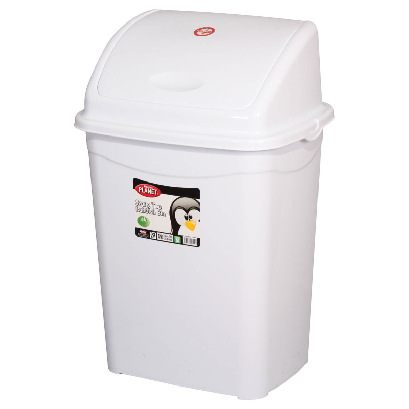 Billenő fedeles szemetes kuka, LUXORY 26 L