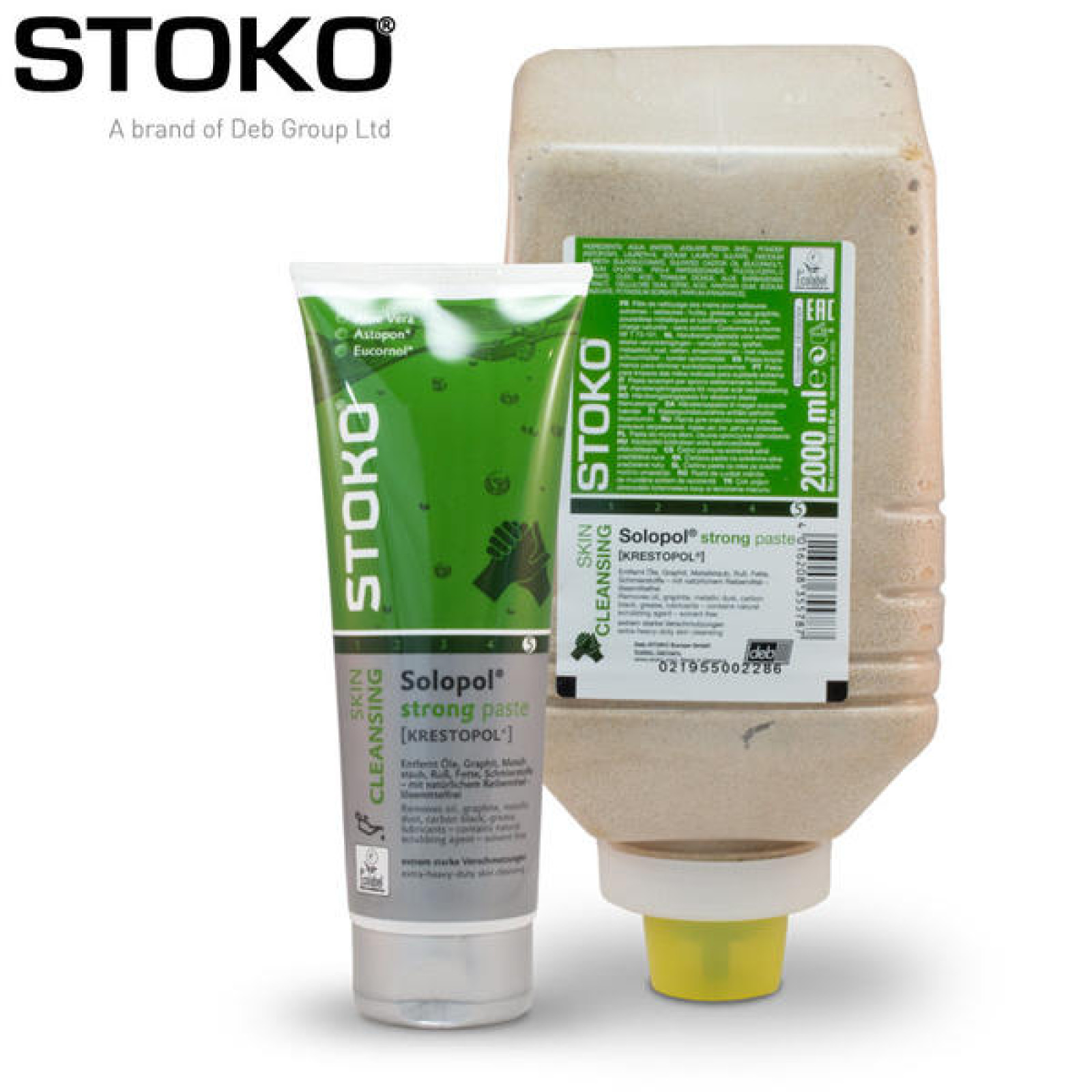Savon Pour Les Mains Solopol Avec Parfum Softbox De 2000 Ml Salissures Fortes